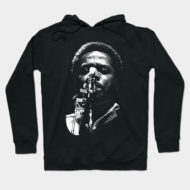 Wayne Shorter Retro Hoodie by TuoTuo.id